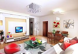 客廳效果圖圖片