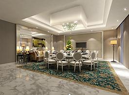 包廂餐廳裝修效果圖圖片