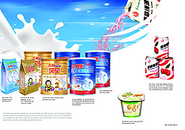 食品牛奶廣告設(shè)計宣傳單源文件