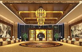 大廳裝飾設(shè)計(jì)效果設(shè)計(jì)圖片