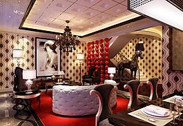 客廳餐廳效果圖圖片