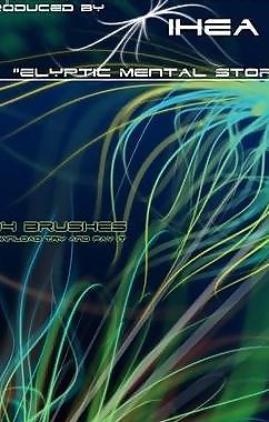 超精美的夢(mèng)幻光線筆刷圖片