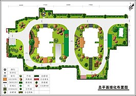 小區(qū)綠化設(shè)計圖