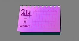 2014年日歷模板圖片