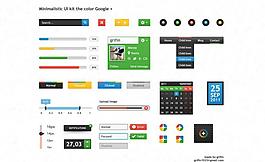 google风格界面图片