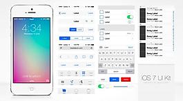 ios7系統界面元素圖片