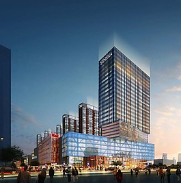 建筑外場效果圖