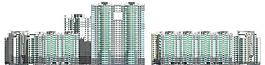 住宅樓模型圖片