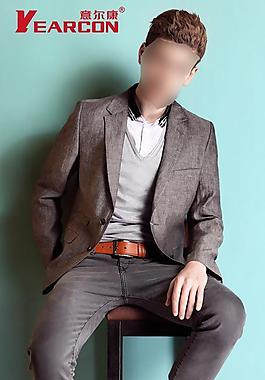 意爾康男鞋圖片