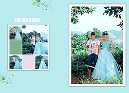 婚紗模板模板下載