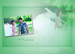 婚紗模板素材下載