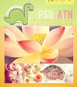 ps唯美色調動作圖片