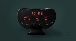 创意时钟PSD素材