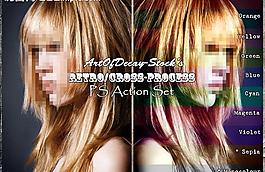 影樓ps調色動作圖片