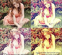 影樓ps調色動作圖片