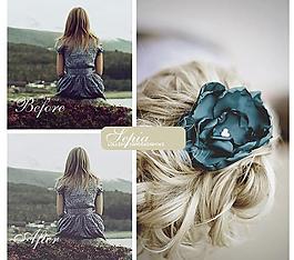 影樓ps調色動作圖片