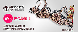 女裝內(nèi)衣海報(bào)圖