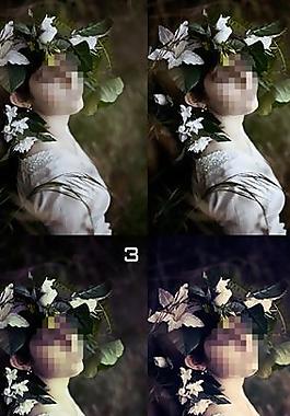 影樓ps調(diào)色動作圖片
