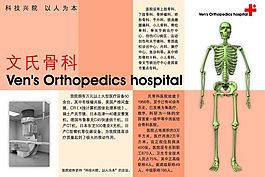 骨科 海報(bào)設(shè)計(jì)