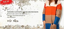 淘寶首頁衣服裝修圖片