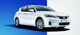 雷克薩斯油電混合動力新生代轎車ct200h圖片