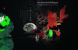 傳統(tǒng)古典奢華房地產(chǎn)廣告素材圖片