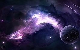 星球星空背景