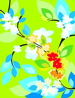 矢量花卉
