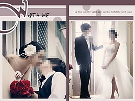 婚紗模板模板下載
