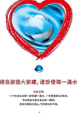 节水公益广告图片