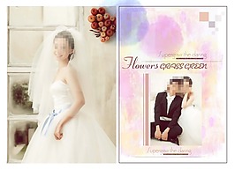 婚紗模板模板下載