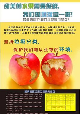 垃圾分類宣傳海報圖片