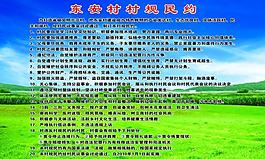 村规民约图片