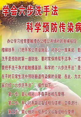 針對(duì)兒童宣傳疾病預(yù)防 六部洗手篇圖片