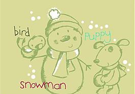 雪人圖片