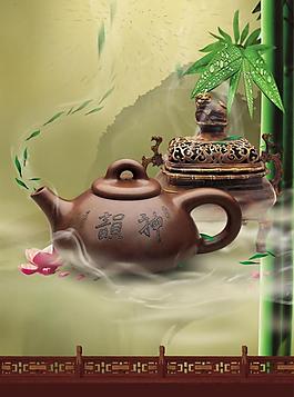 喝茶圖片