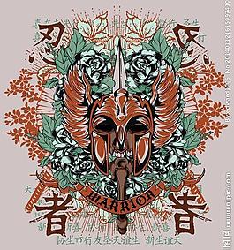 t恤花紋圖片