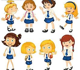 卡通女孩圖片