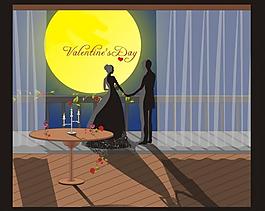 夜色情人節(jié)圖片