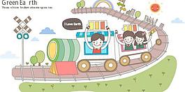 小火車圖片