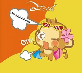 嘻哈猴圖片