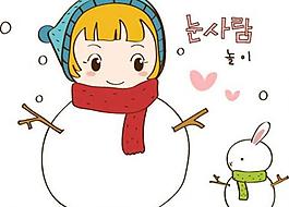 雪人圖片
