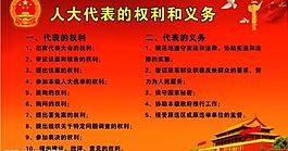 人大代表的權利和義務圖片