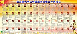 創(chuàng)先爭優(yōu)公開欄圖片