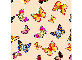 蝴蝶  動(dòng)物矢量圖  童裝印花