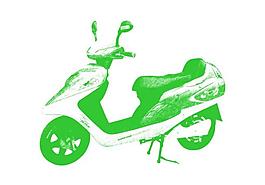 線條電動(dòng)車圖片