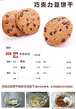 巧克力饼干制作步骤