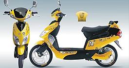 電動車貼花圖片