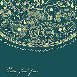 精致火腿花紋背景03——矢量素材