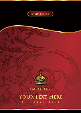 經(jīng)典華麗的歐式花紋背景01——矢量素材